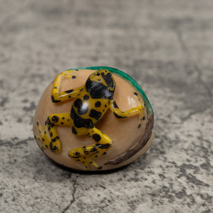 Poison Dart Frog Tagua Carving
