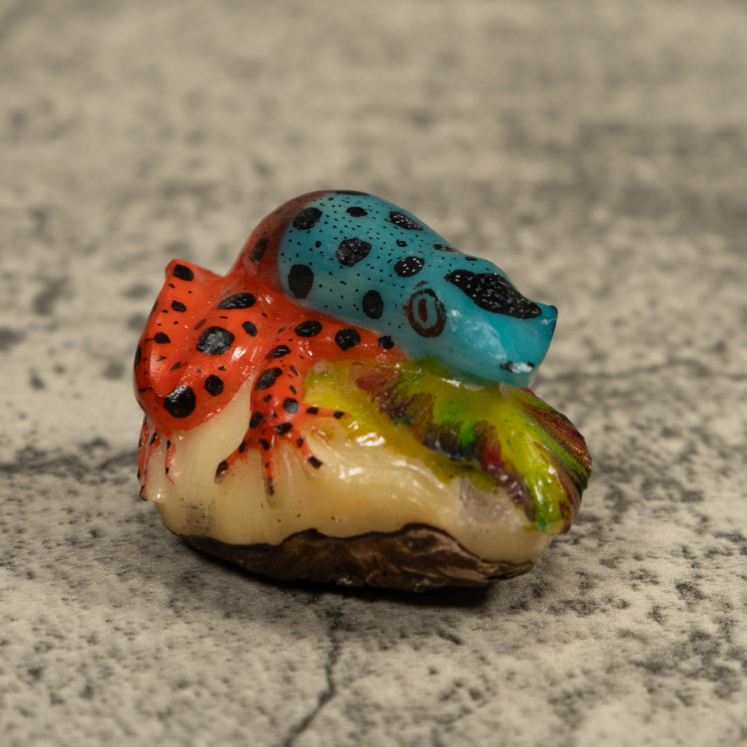 Poison Dart Frog Tagua Carving