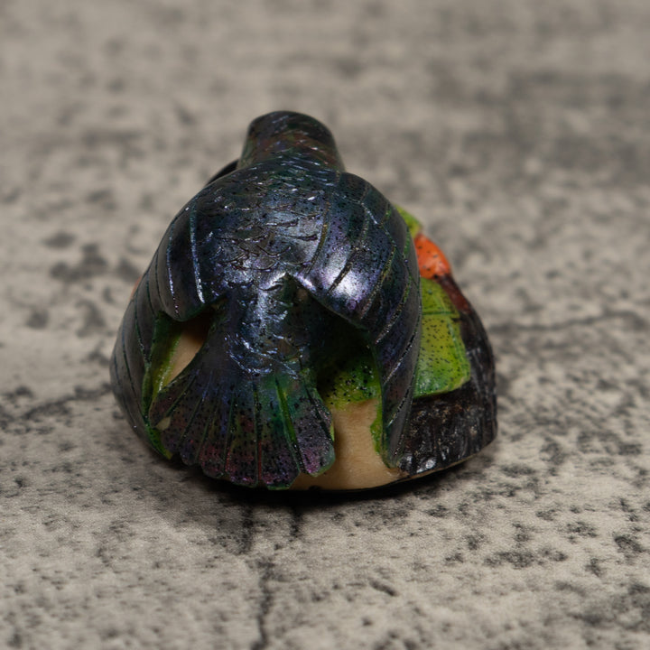 Hummingbird Tagua Carving