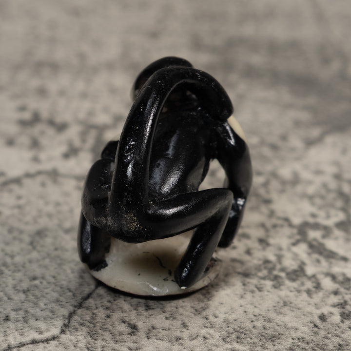 White Face Monkey Tagua Carving