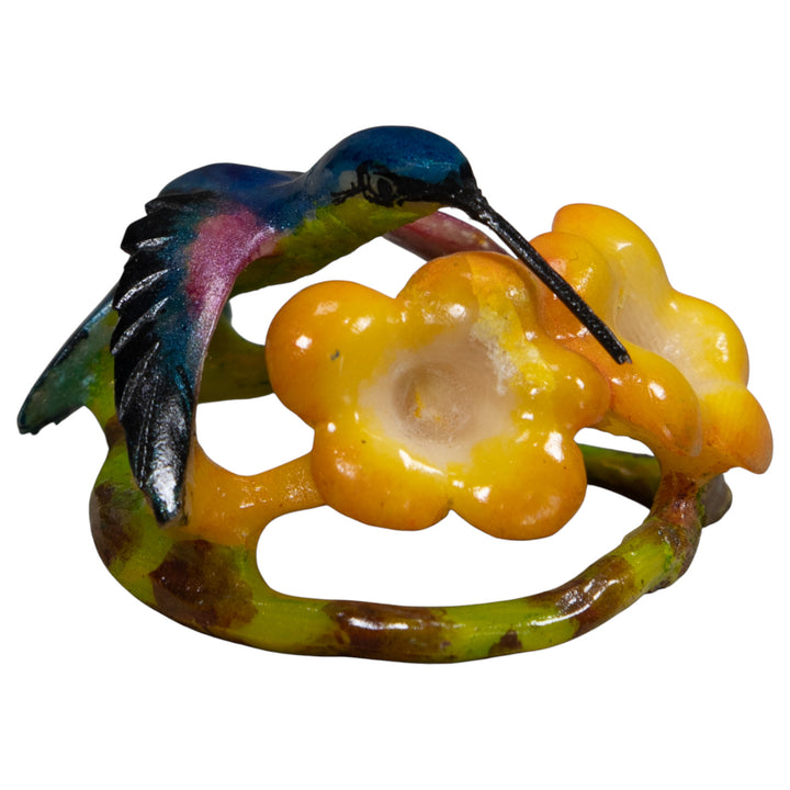 Hummingbird Tagua Carving