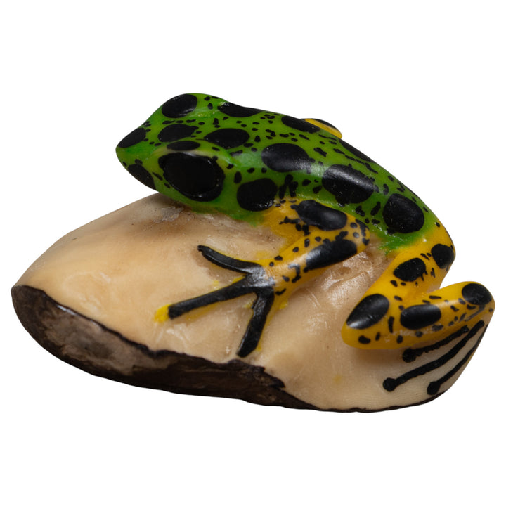 Vintage Frog Tagua Carving
