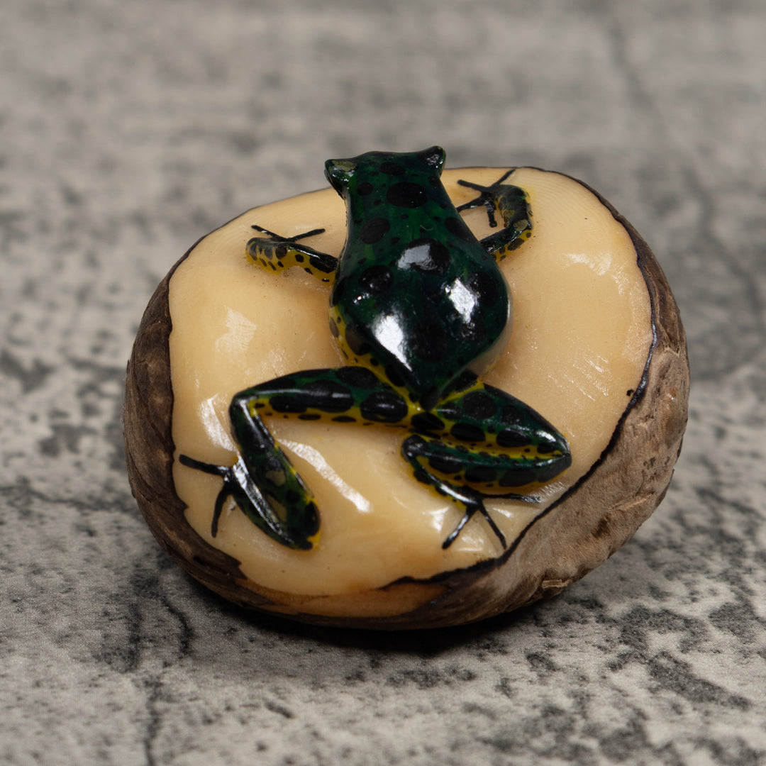 Poison Dart Frog Tagua Carving