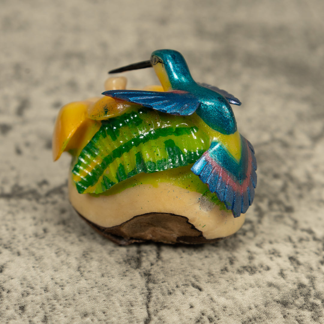 Hummingbird Tagua Carving