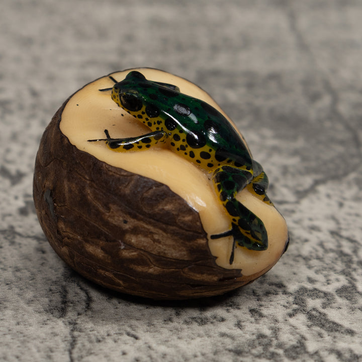 Poison Dart Frog Tagua Carving