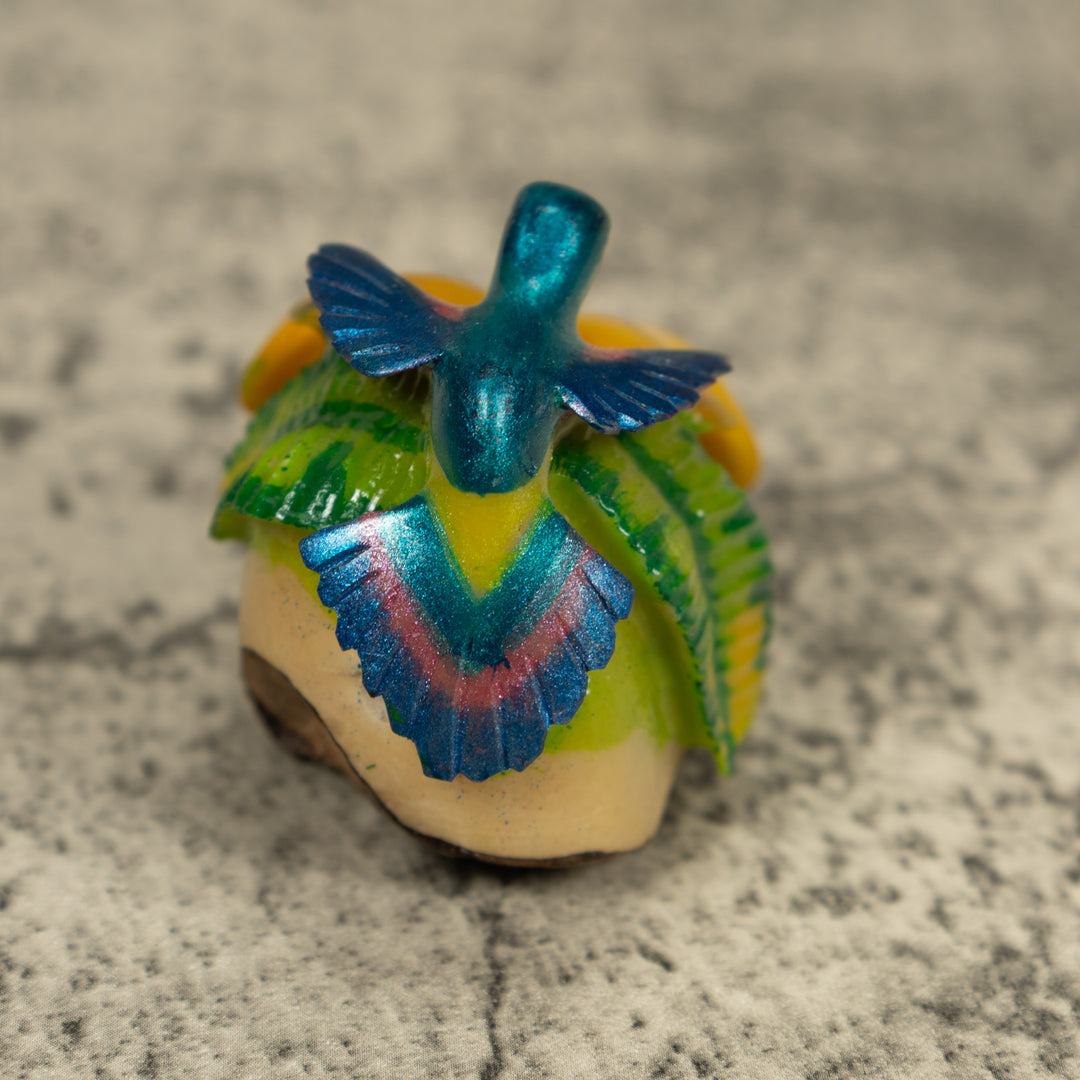 Hummingbird Tagua Carving