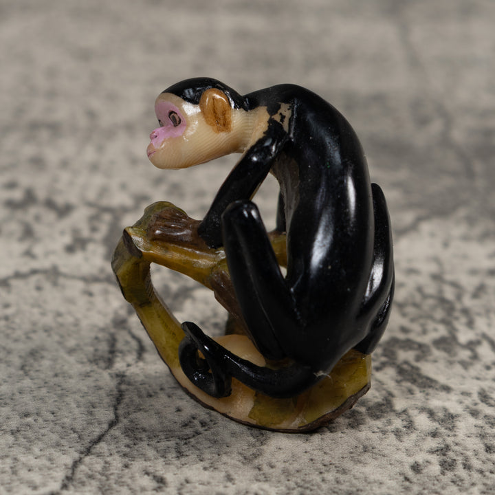 White Face Monkey Tagua Carving