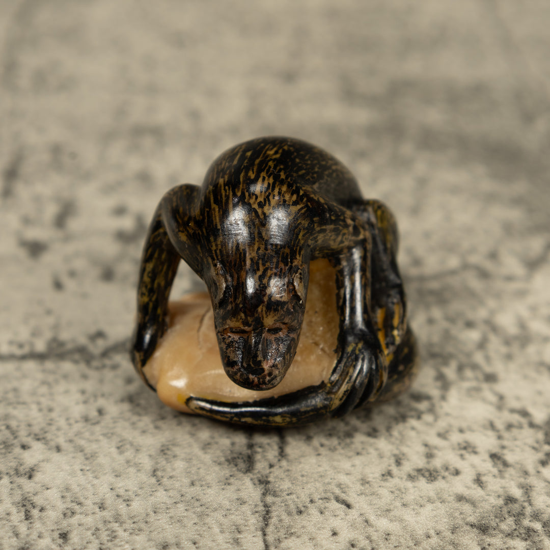 Howlar Monkey Tagua Carving