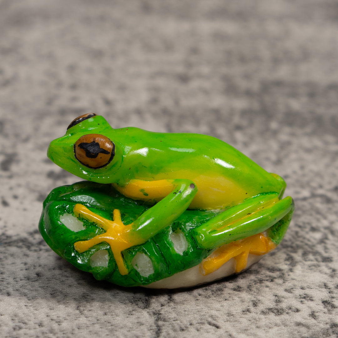 Red-Eye Tree Frog Tagua Carving