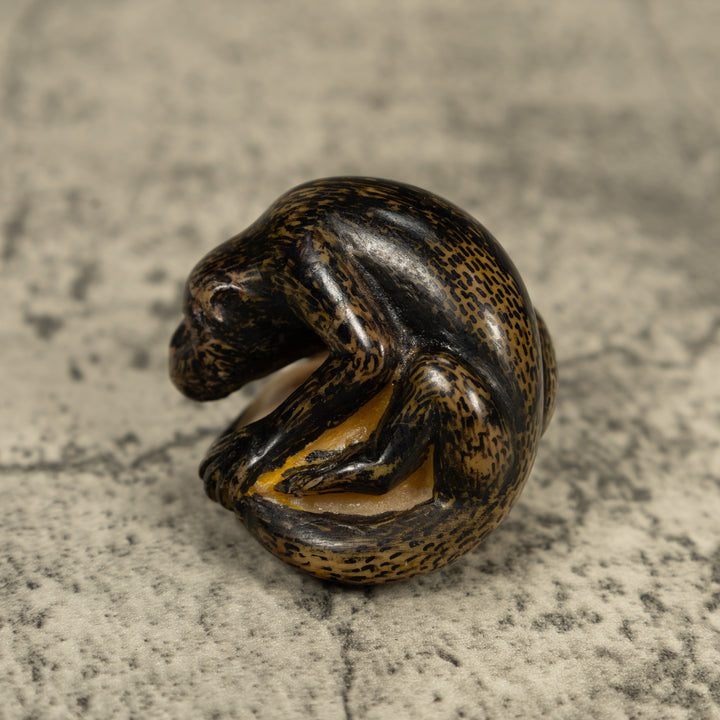Howlar Monkey Tagua Carving