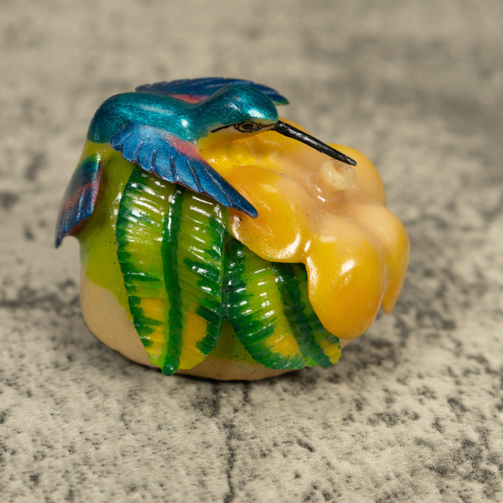 Hummingbird Tagua Carving