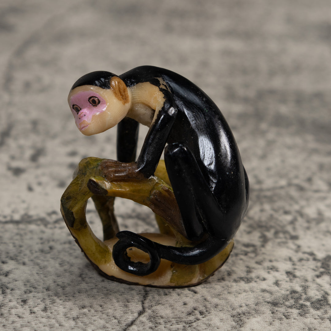 White Face Monkey Tagua Carving