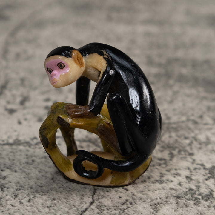 White Face Monkey Tagua Carving
