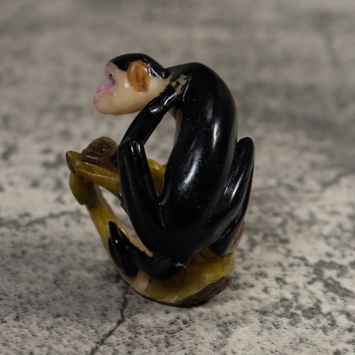 White Face Monkey Tagua Carving