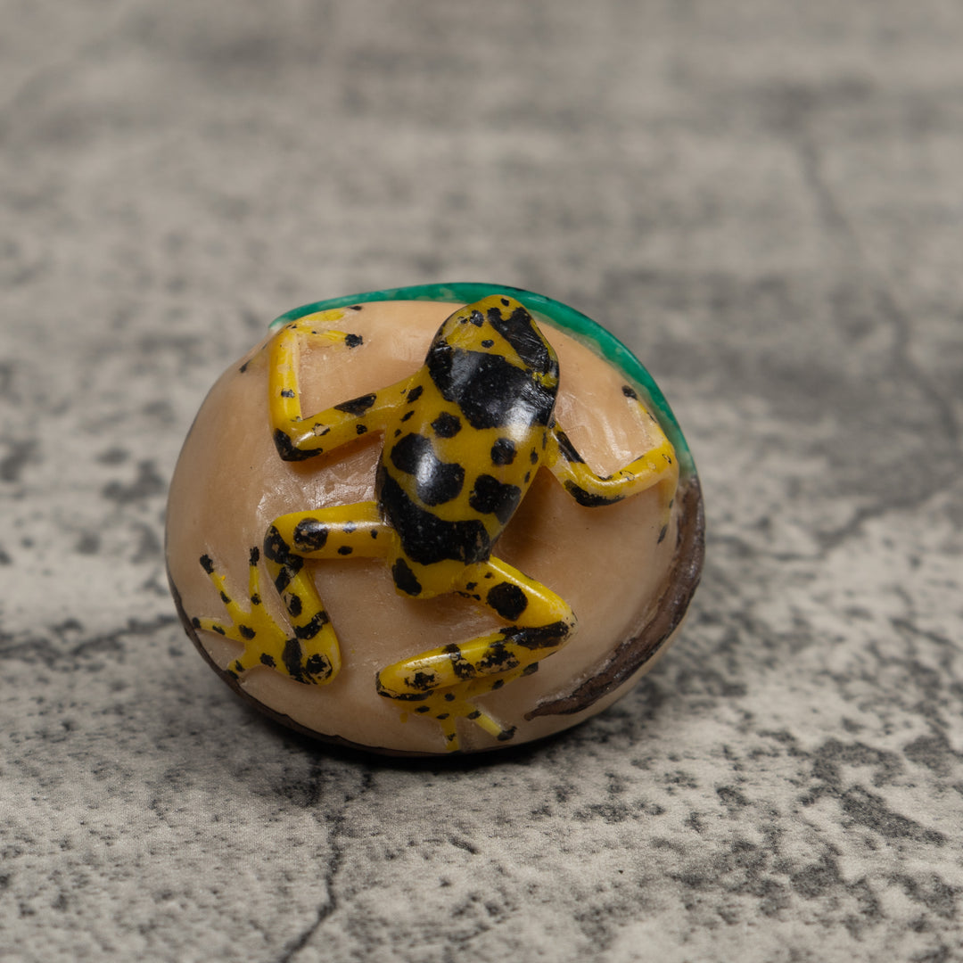 Poison Dart Frog Tagua Carving