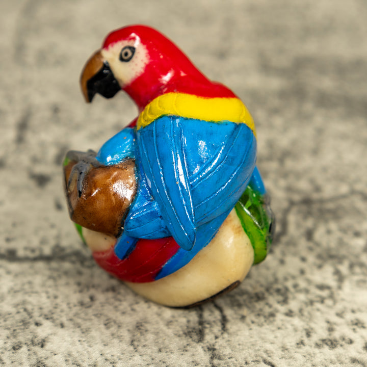 Macaw Parrot Bird Tagua Carving