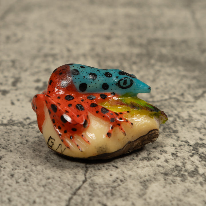 Poison Dart Frog Tagua Carving