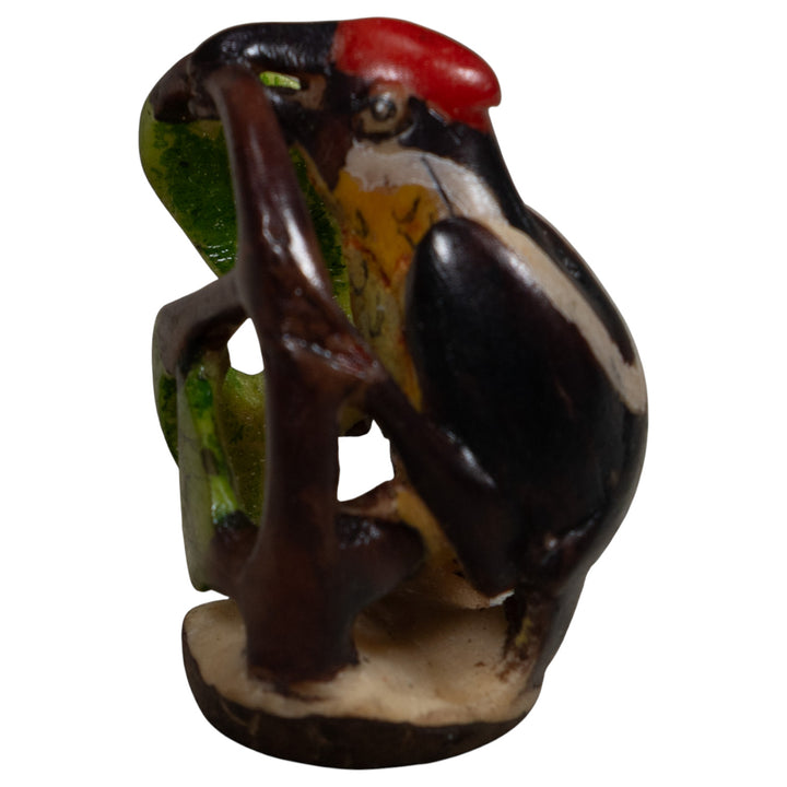 Woodpecker Bird Tagua Carving
