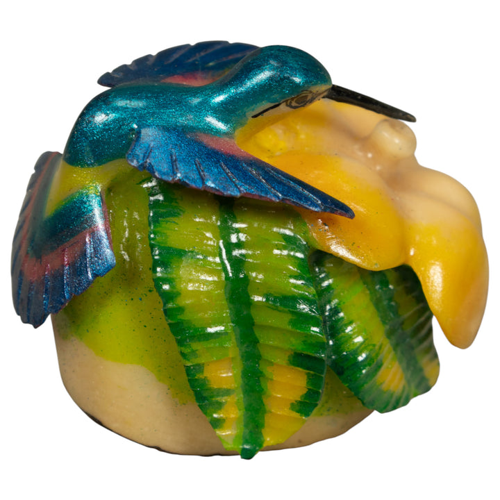 Hummingbird Tagua Carving