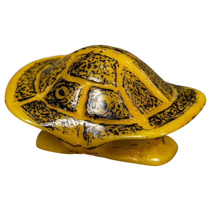 Vintage Turtle Shell Tagua Carving