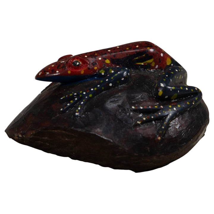 Vintage Frog Tagua Carving