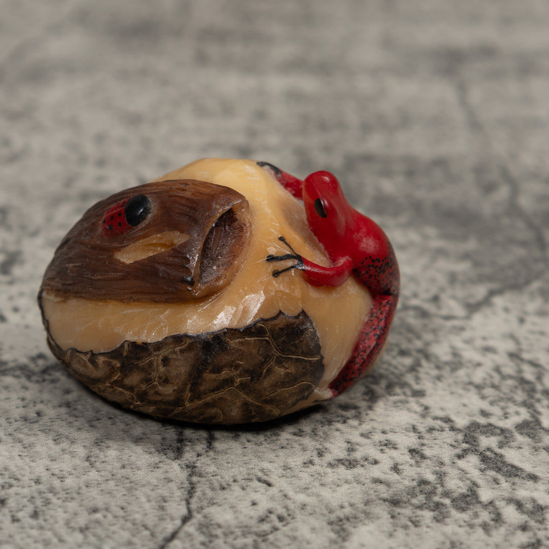 Poison Dart Frog Tagua Carving