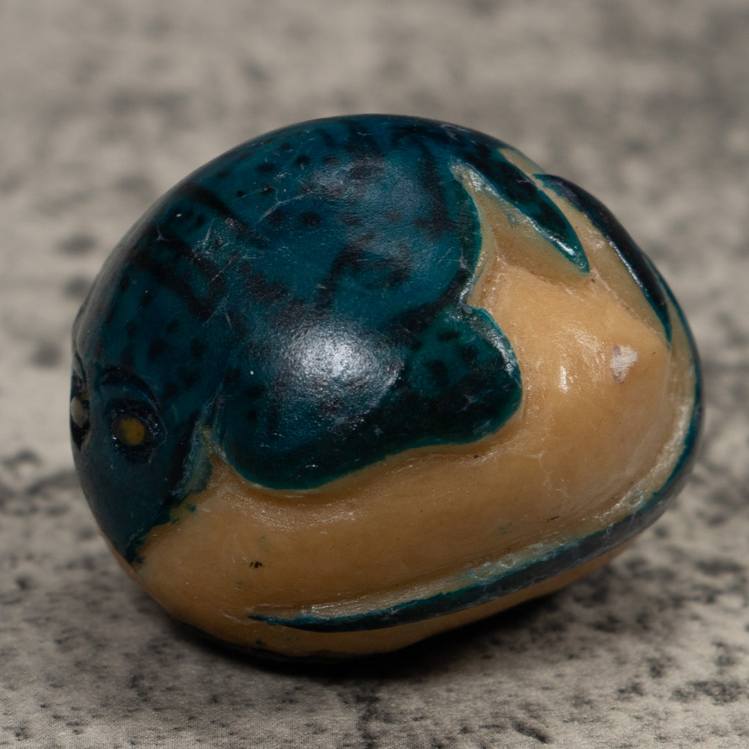 Vintage Stingray Tagua Carving