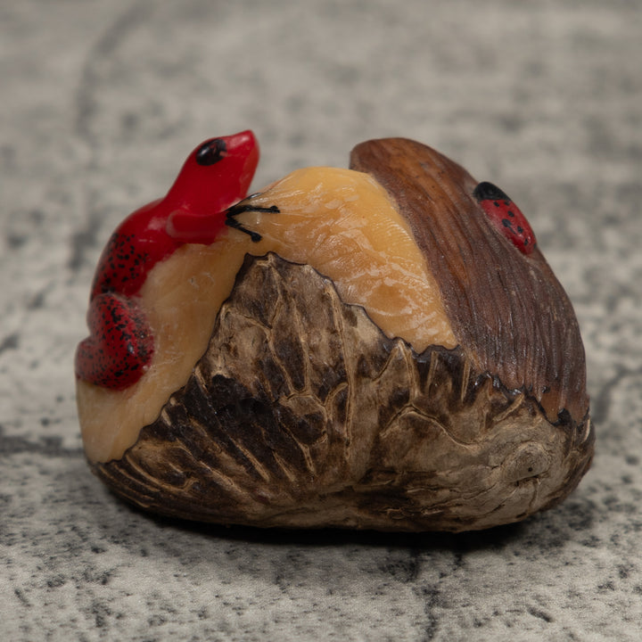 Poison Dart Frog Tagua Carving