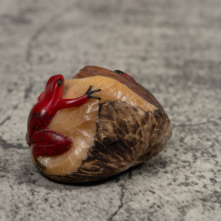 Poison Dart Frog Tagua Carving