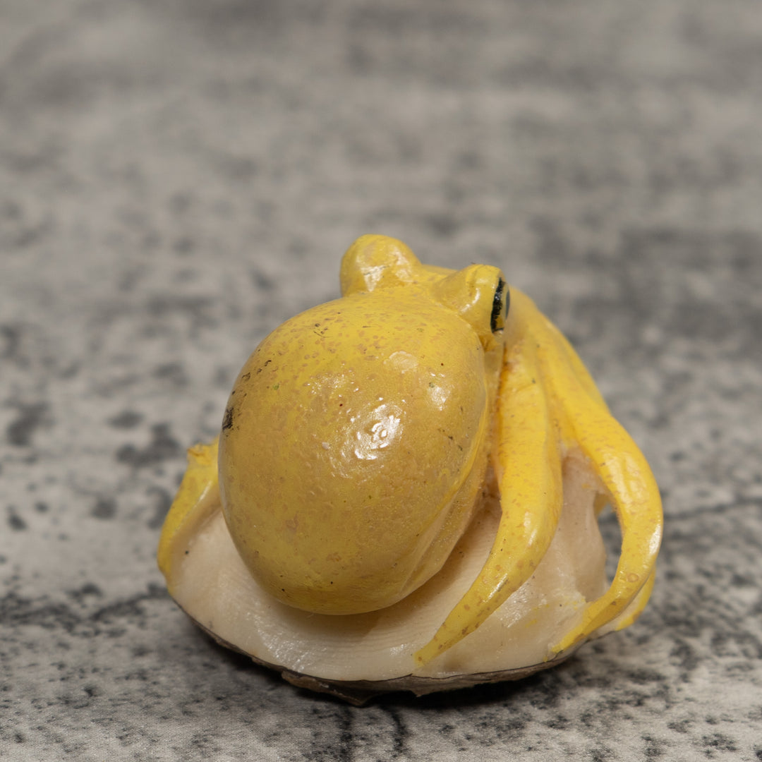 Octopus Squid Tagua Carving