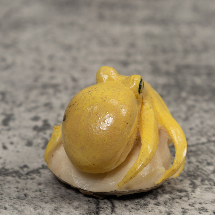 Octopus Squid Tagua Carving