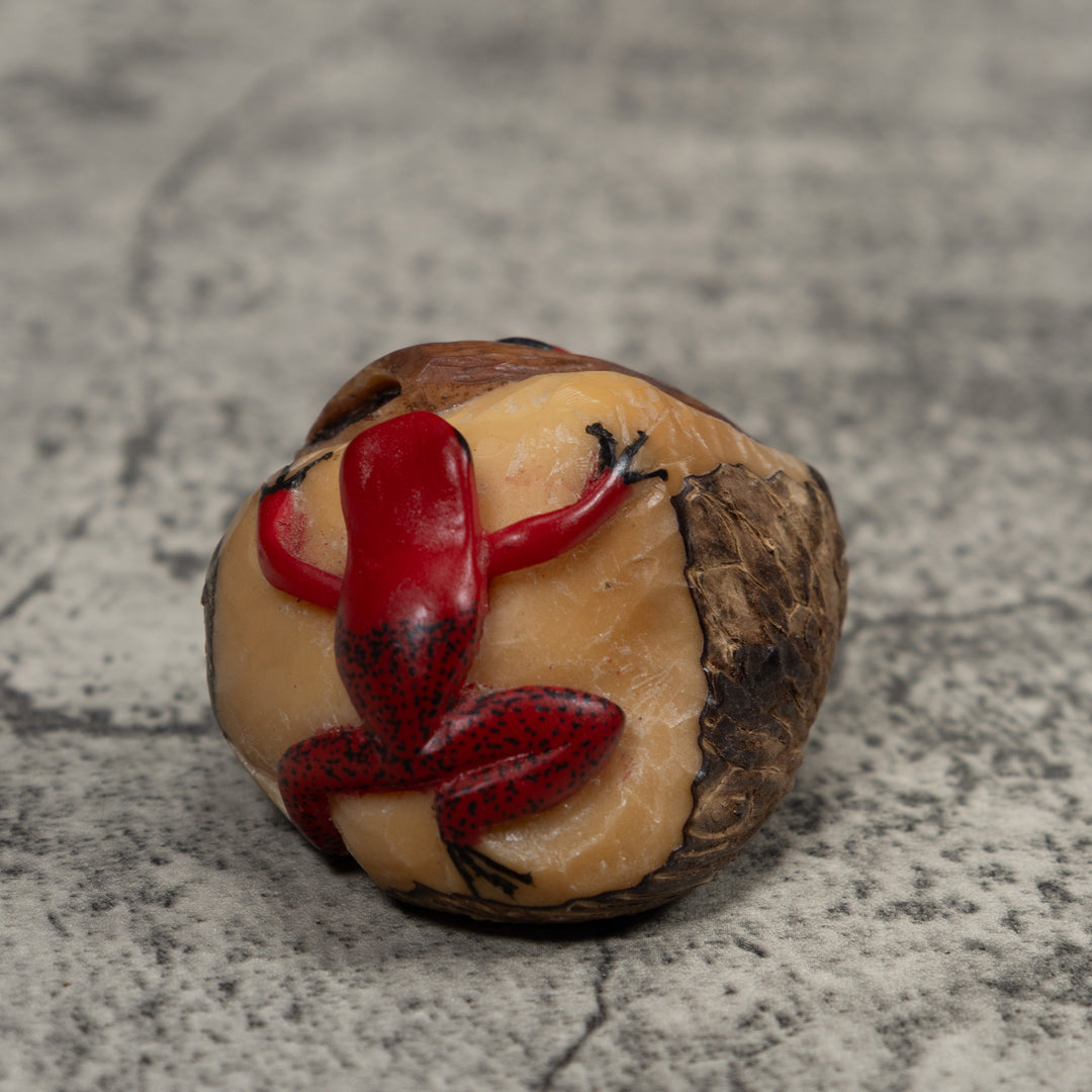 Poison Dart Frog Tagua Carving