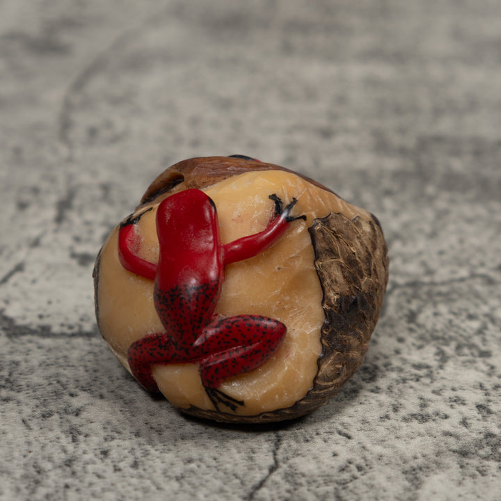 Poison Dart Frog Tagua Carving