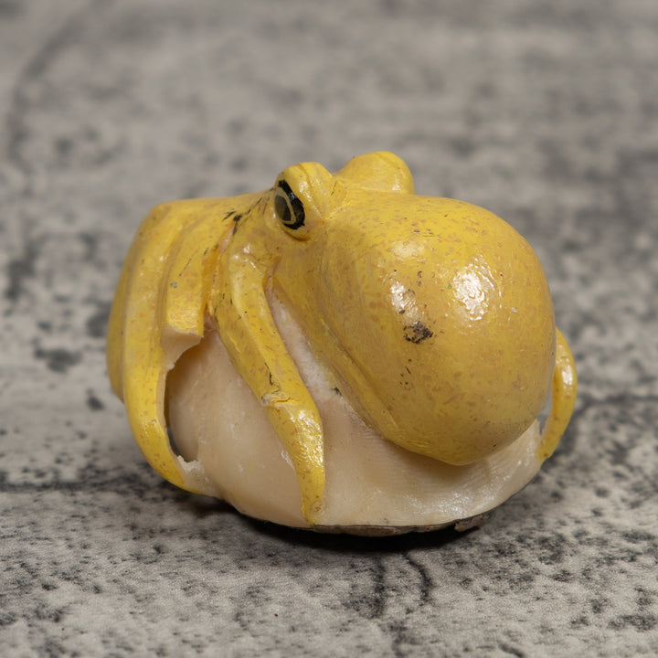 Octopus Squid Tagua Carving
