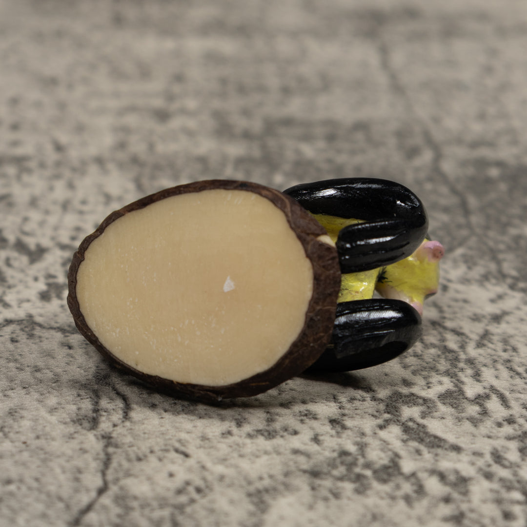 White Face Monkey Tagua Carving