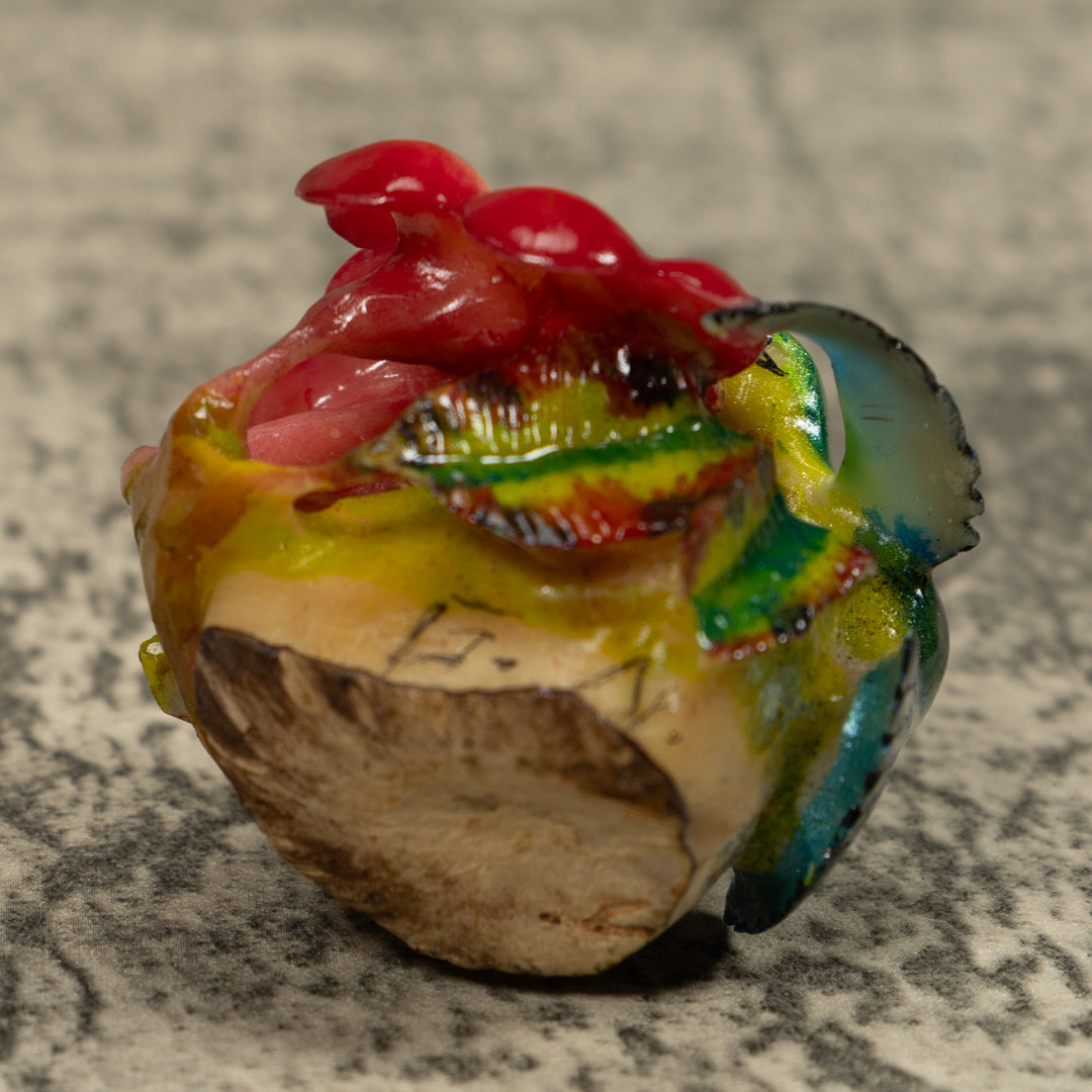 Hummingbird Tagua Carving