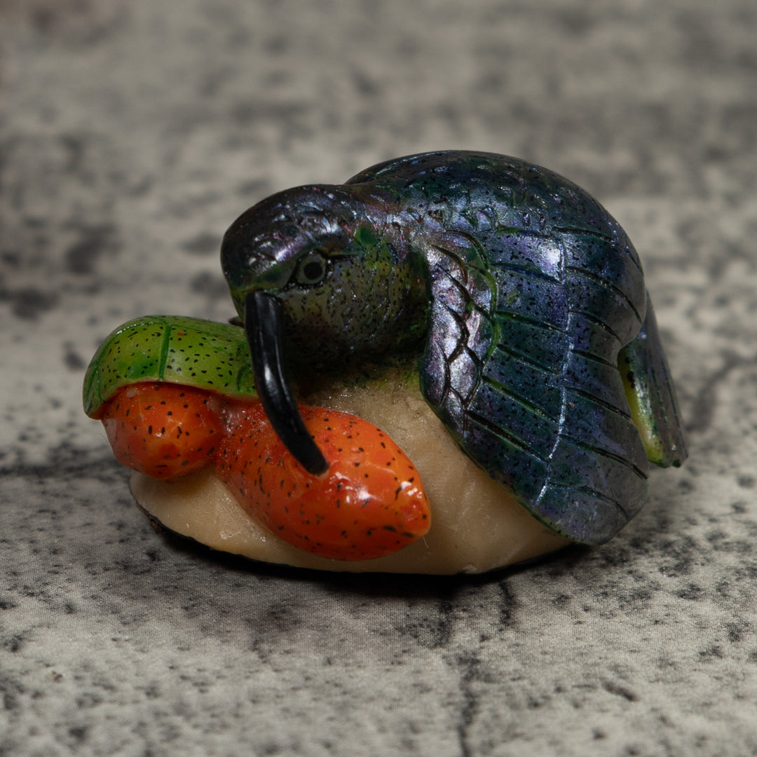 Hummingbird Tagua Carving