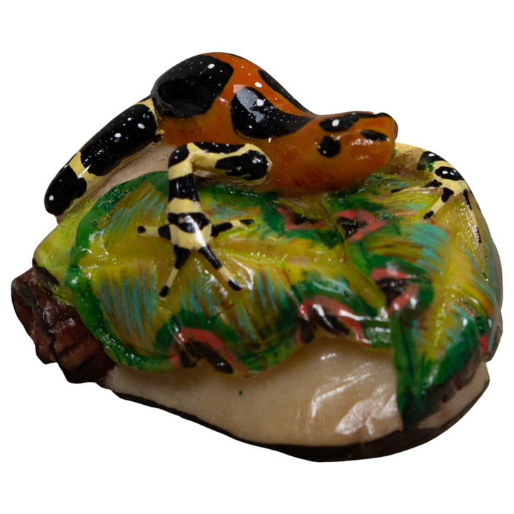 Poison Dart Frog Tagua Carving