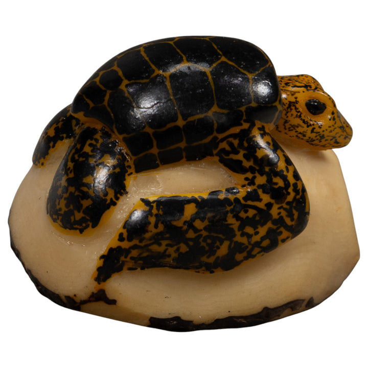 Vintage Sea Turtle Tagua Carving