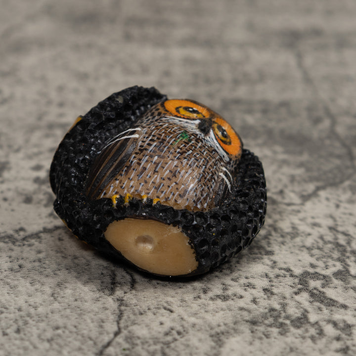 Owl Bird Tagua Carving
