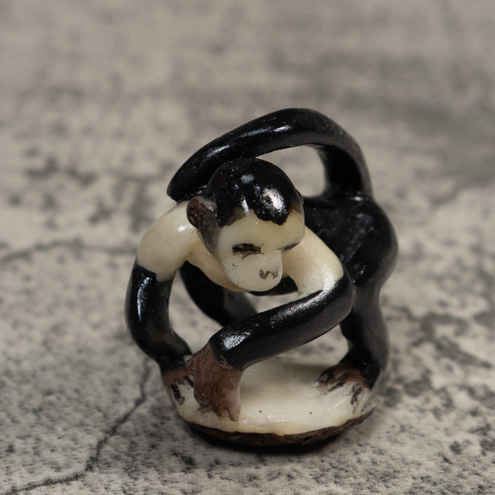 White Face Monkey Tagua Carving