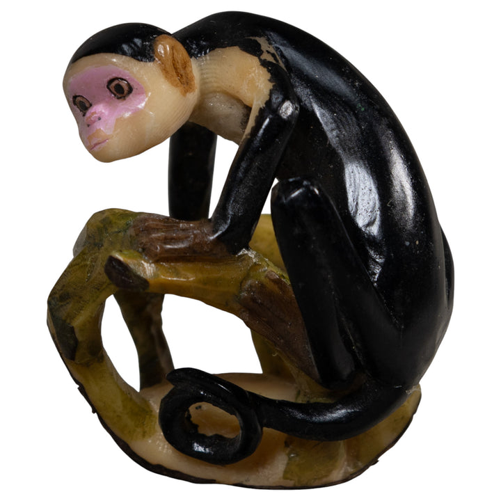 White Face Monkey Tagua Carving
