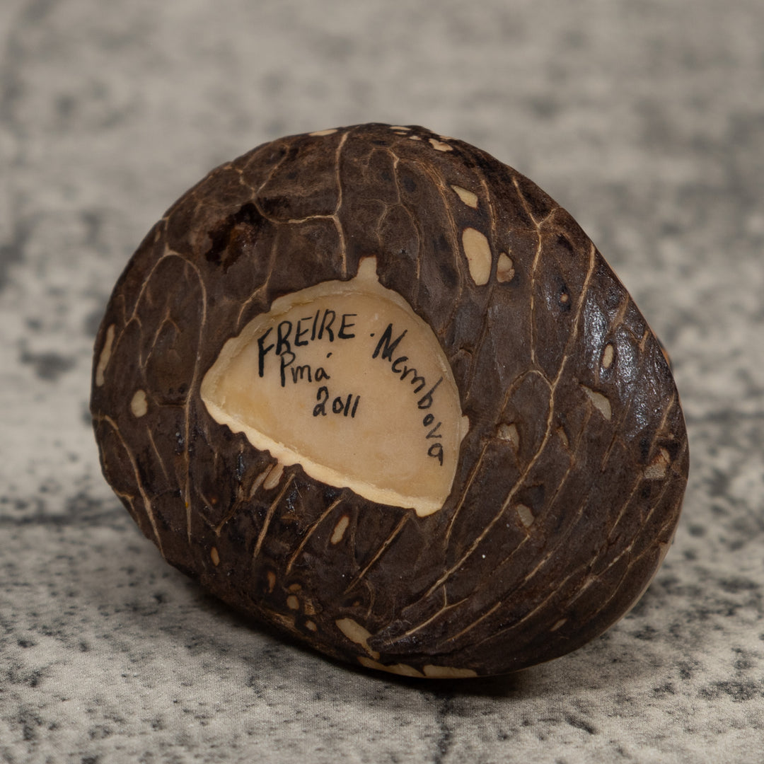 Ocelot Cat Tagua Carving