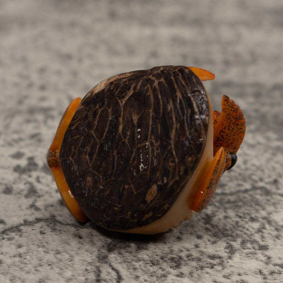 Vintage Shrimp Tagua Carving