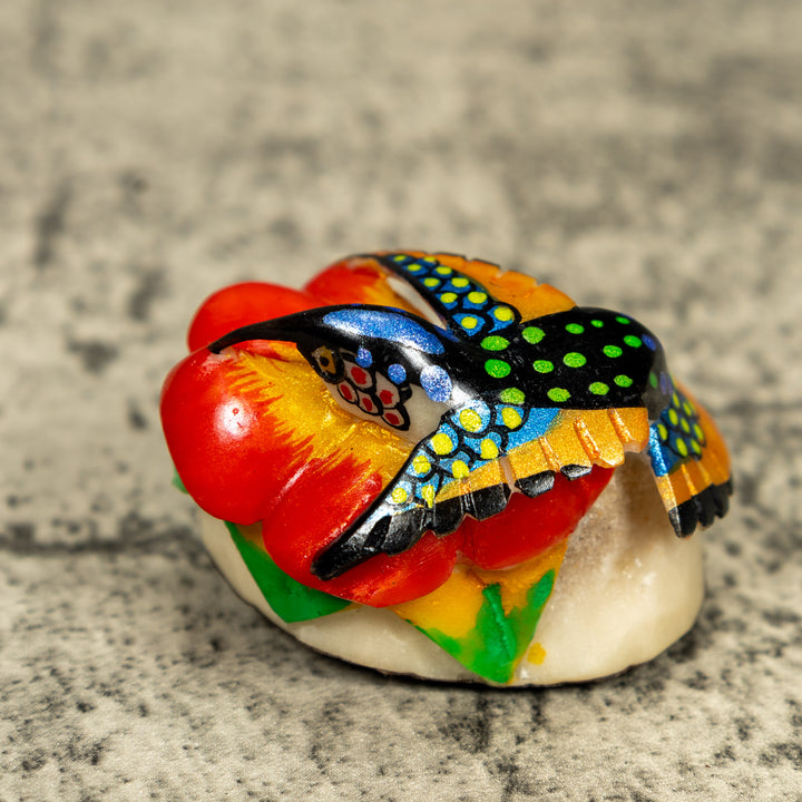 Hummingbird Tagua Carving