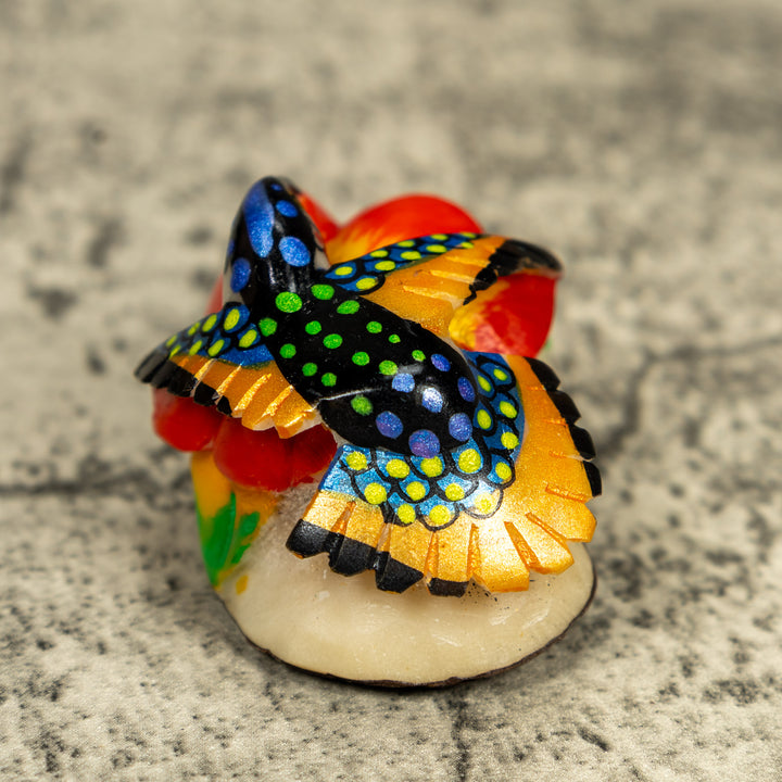 Hummingbird Tagua Carving