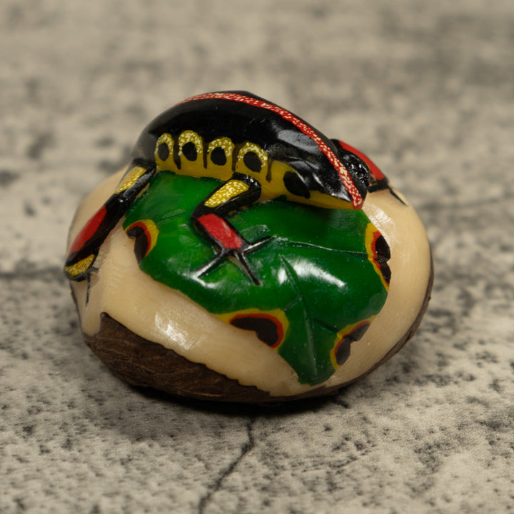 Poison Dart Frog Tagua Carving