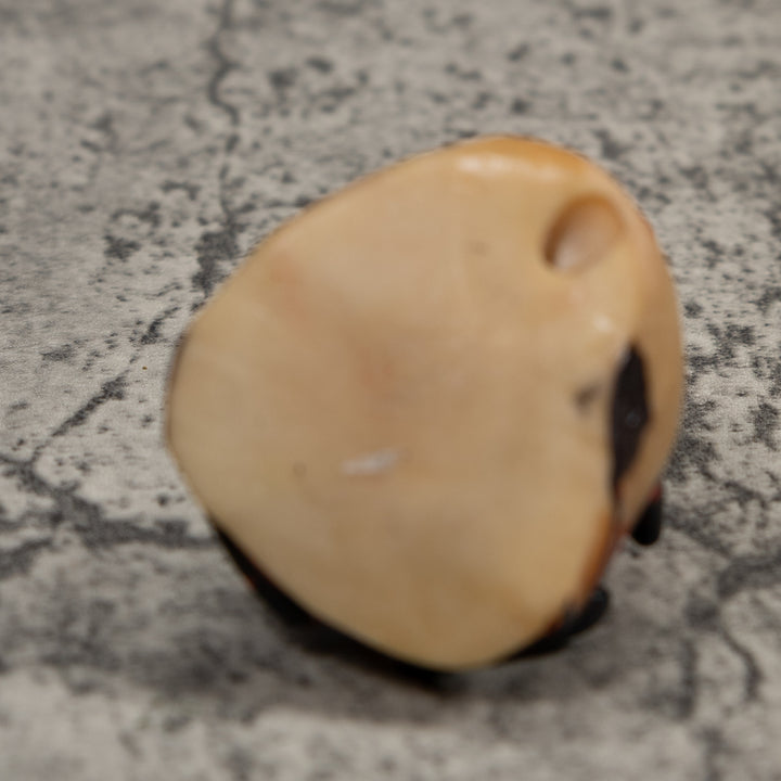 Vintage Poison Dart Frog Tagua Carving