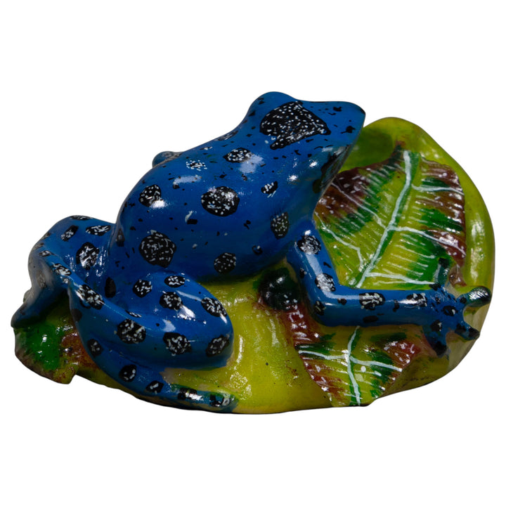 Blue Poison Dart Frog Tagua Carving