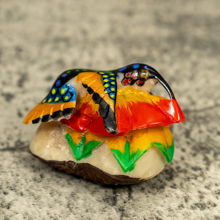 Hummingbird Tagua Carving